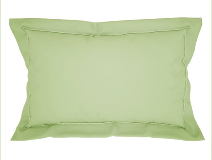 Solid Light Green Solid King Size Bedsheet - Eminence By Spaces