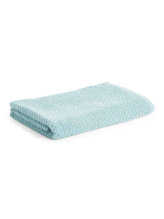 Delicate Blue - Light Blue 100% Cotton Bath Towel - Genesis By Spaces