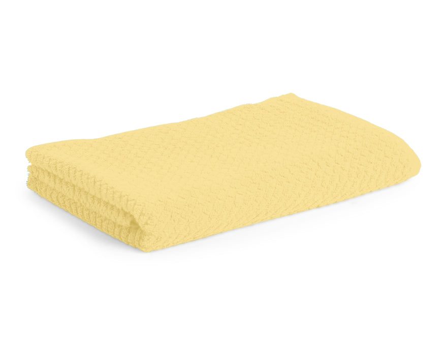 Pale Banana - Light Yellow 100% Cotton Bath Towel - Genesis By Spaces