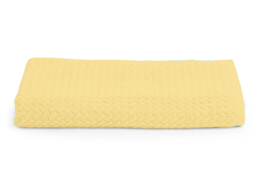 Pale Banana - Light Yellow 100% Cotton Bath Towel - Genesis By Spaces