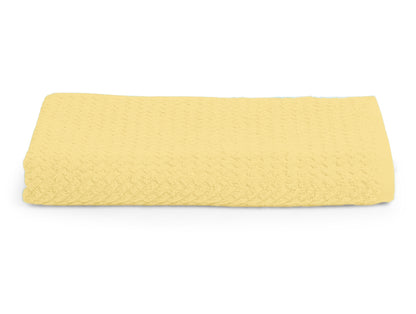Pale Banana - Light Yellow 100% Cotton Bath Towel - Genesis By Spaces