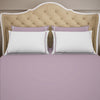 Solid Lilac - Light Violet Hygro Cotton King Size Bedsheet - Hygro By Spaces