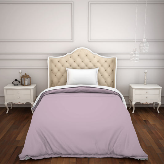 Solid Lilac - Light Violet Hygro Cotton Single Duvet Cover - Hygro By Spaces