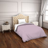 Solid Lilac - Light Violet Hygro Cotton Single Duvet Cover - Hygro By Spaces