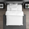 White Hygro Cotton Single Duvet Cover - Hygro By Spaces