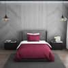 Solid Sangaria - Dark Violet Hygro Cotton Single Duvet Cover - Hygro By Spaces