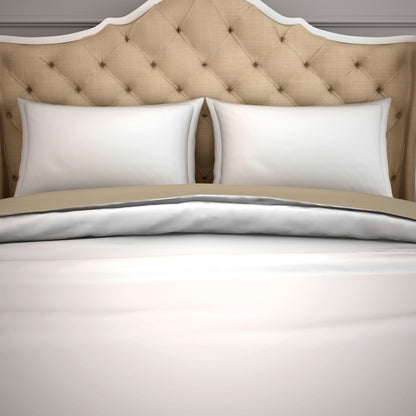 Solid White Hygro Cotton Shell Double Quilt - Hygro By Spaces