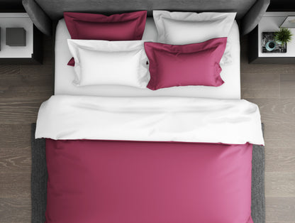 Solid Sangaria - Dark Violet Hygro Cotton Shell Double Quilt / AC Comforter - Hygro By Spaces