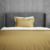 Solid Champagne Gold - Gold Hygro Cotton Shell Single Quilt / AC Comforter - Hygro By Spaces