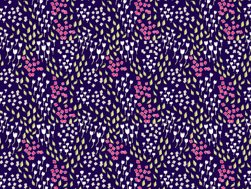 Mulberry Purple 100% Cotton Single Bedsheet - Adonia By Spaces