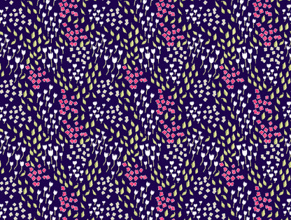 Mulberry Purple 100% Cotton Single Bedsheet - Adonia By Spaces