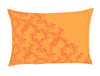 Floral Exotic Orange - Dark Orange 100% Cotton King Size Bedsheet - Adonia(Anti Bacterial) By Spaces