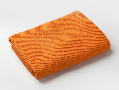 Dark Orange 100% Cotton Bath Towel Relish By Spaces