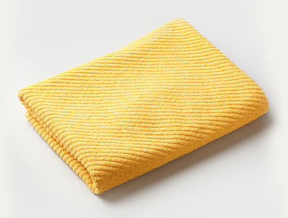 Yellow 100% Cotton Bath Towel Relish By Spaces