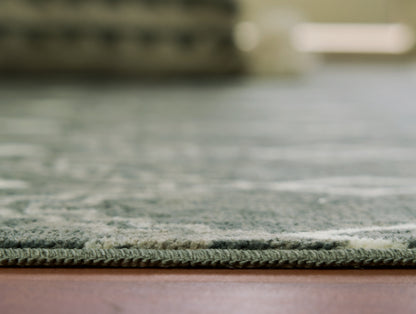 Anti Skid Grey Wonder Full Carpet By Welspun