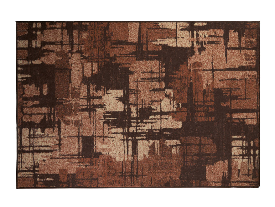 Anti Skid Brown Wonder Full Carpet By Welspun