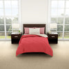 Solid Red 100% Polyester Single Quilt - Blockbluster Solid By Spaces