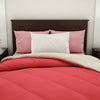 Solid Red 100% Polyester Single Quilt - Blockbluster Solid By Spaces