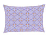 Geometric Orchid Ice - Light Violet 100% Cotton Double Bedsheet - Morroccan By Spaces