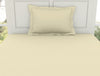 Solid Ivory - Ivory 100% Cotton Single Bedsheet - Everyday Essentials By Spaces