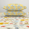 Afterglow Polycotton Double Bedsheet - Jubilance By Welspun