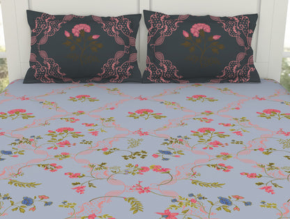 double bedsheet with pillow cover