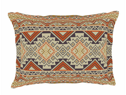 Geometric Glass Green - Light Yellow 100% Cotton Double Bedsheet - Aurum By Spaces