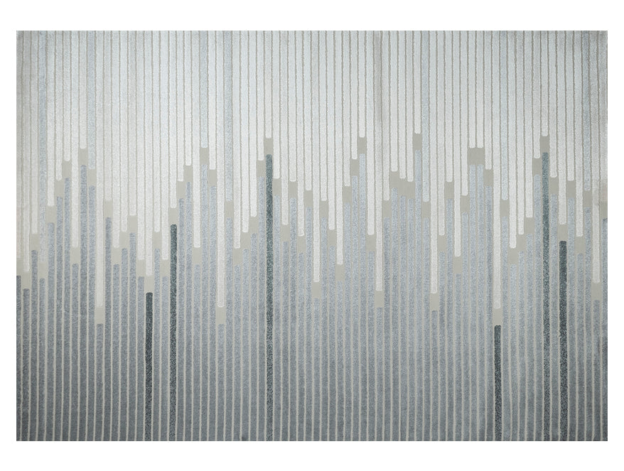 Plush Feel Grey Polypropylene Runner - Eliora By Spaces