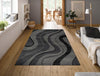 Plush Feel Dark Grey Polypropylene Runner - Idika By Spaces