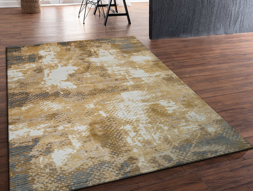 Plush Feel Beige Acrylic Runner - Grace By Spaces