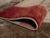 Plush Feel Rust Polypropylene Runner - Idika By Spaces