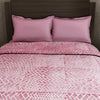 Solid Rose - Dark Red Polyester Double Quilt / AC Comforter - Regal By Welspun