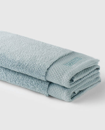 Eminence 100% Egyptian Cotton Face Towel, 670 GSM, Solid, Light Blue