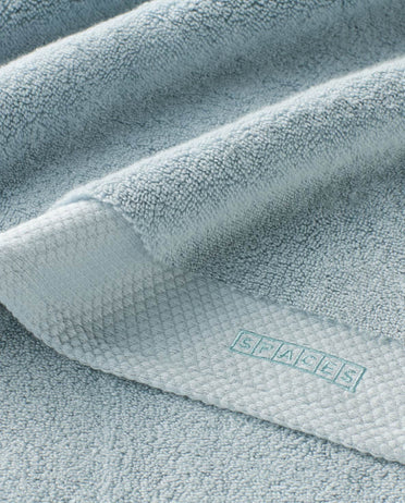 Eminence 100% Egyptian Cotton Face Towel, 670 GSM, Solid, Light Blue