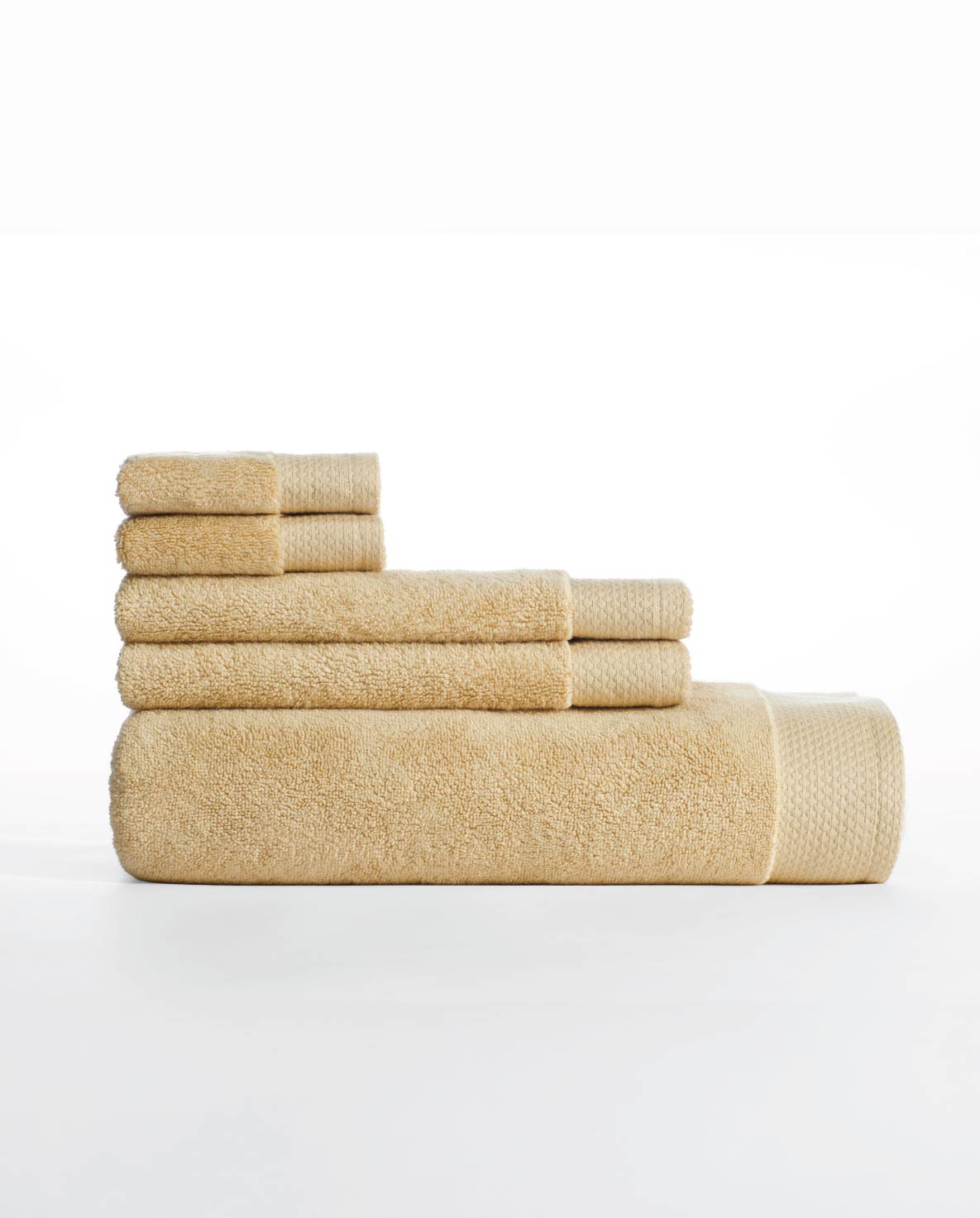 Eminence 100% Egyptian Cotton Face Towel, 670 GSM, Solid, Beige