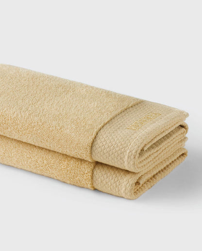 Eminence 100% Egyptian Cotton Face Towel, 670 GSM, Solid, Beige