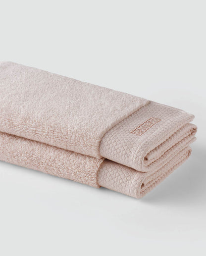 Eminence 100% Egyptian Cotton Face Towel, 670 GSM, Solid, Mauve Chalk