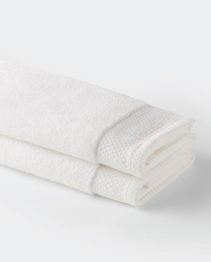 Eminence 100% Egyptian Cotton Face Towel, 670 GSM, Solid, White