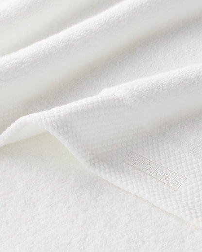 Eminence 100% Egyptian Cotton Face Towel, 670 GSM, Solid, White
