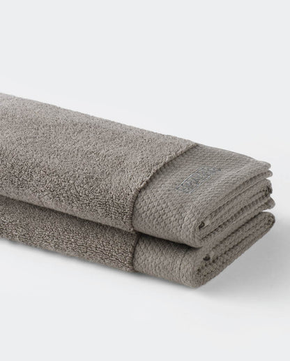 Eminence 100% Egyptian Cotton Face Towel, 670 GSM, Solid, Dark Grey