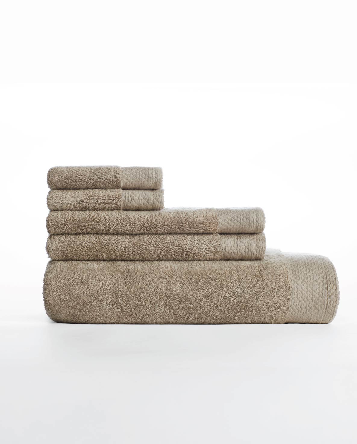Eminence 100% Egyptian Cotton Face Towel, 670 GSM, Solid, Brown