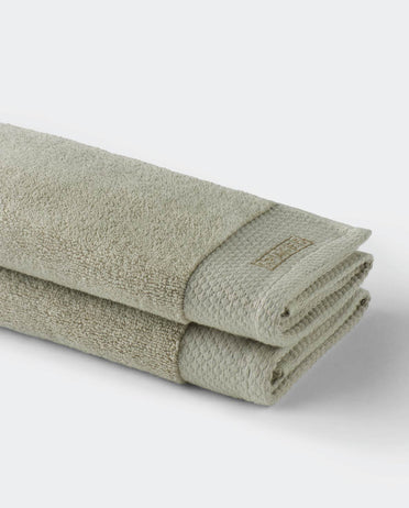 Eminence 100% Egyptian Cotton Face Towel, 670 GSM, Solid, Light Grey