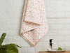 Rose Smoke - Blush 100% Cotton Bath Towel - Mirabella By Spaces