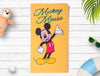 Yellow 100% Cotton Bath Towel - Disney Mickey Mouse By Spaces