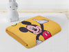 Yellow 100% Cotton Bath Towel - Disney Mickey Mouse By Spaces