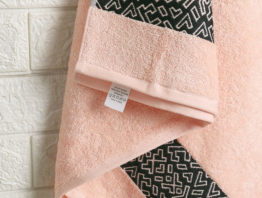 Aurum 3 Piece 100% Cotton Towel Combo Set - By Spaces