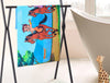 Light Blue  100% Cotton Bath Towel - Chhota Bheem By Spaces