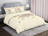 Beige Essentials Premium 100% Cotton King Size Bedsheet - Gulbahar by Spaces