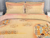 Beige Essentials Premium 100% Cotton King Size Bedsheet - Pattern Art by Spaces