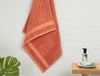 Burnt Brick 100% Cotton Bath Towel - Welstyle By Welspun